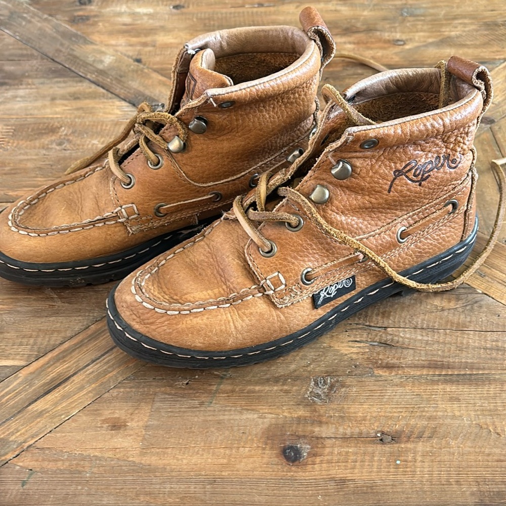 Vintage Roper Lace Up Boots